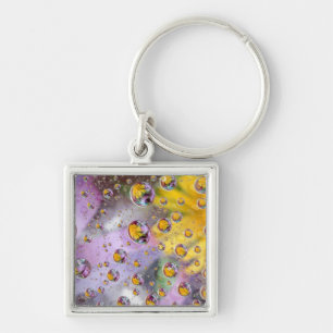 Bellen abstract met bloemen. Credit aan: Nancy Sleutelhanger