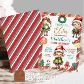 Bellen Alle Elfen Kerst Cookie Kids Verjaardag Kaart