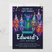 Bellen Alle Feestdieren - Fancy Dierenverjaardag Kaart (Voorkant)