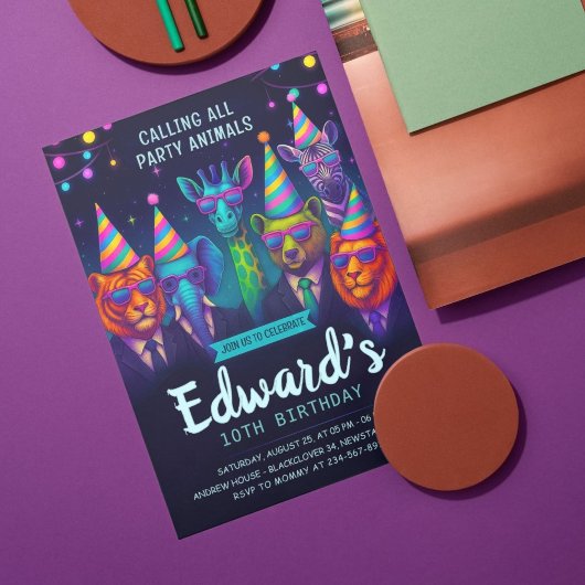 Bellen Alle Feestdieren - Fancy Dierenverjaardag Kaart