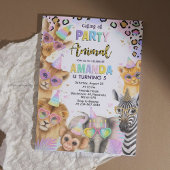 Bellen Alle Feestdieren - Oerwoud Safari Verjaarda Kaart