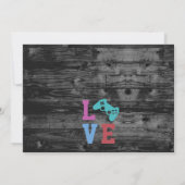 Bellen Alle Gaming Meisjes Verjaardag Uitnodiging (Achterkant)