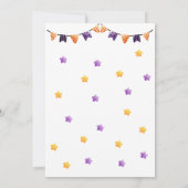 Bellen Alle Monsters Halloween Verjaardagsfeest Kaart (Achterkant)