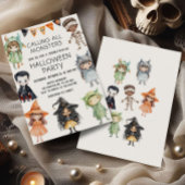 Bellen alle Monsters Kinder kostuum Halloween Part Kaart