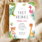 Bellen Alle Partij Dieren l Schattigee Waterverf Z Kaart