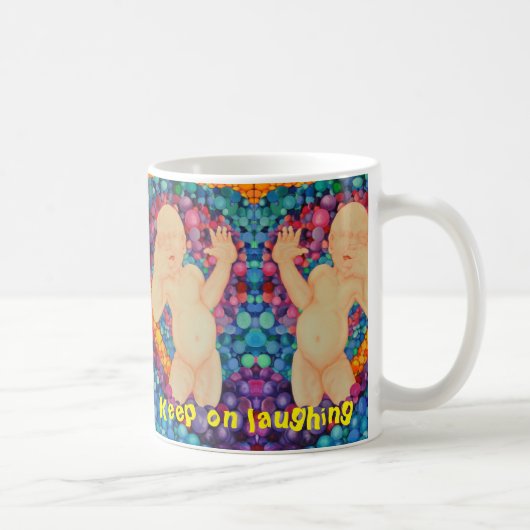Bellen blijven lachen koffiemok (Rechts)
