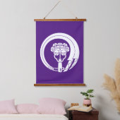 Bellen cirkel hangend wandkleed (Slaapkamer)