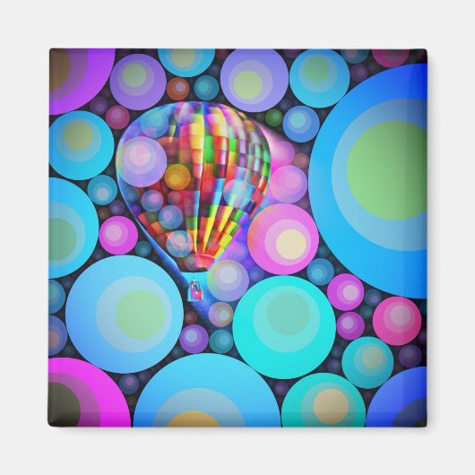 Bellen en ballon magneet (Voorkant)