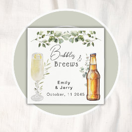 Bellen en Briesjes Eucalyptus Koppel Bruiloftsfees Servet