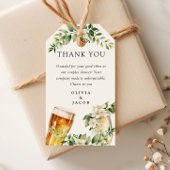 Bellen en Brouwsels Koppels Bruiloft Cadeaulabel