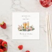 Bellen en Brouwsels Koppels Bruiloft Servet (Insitu)