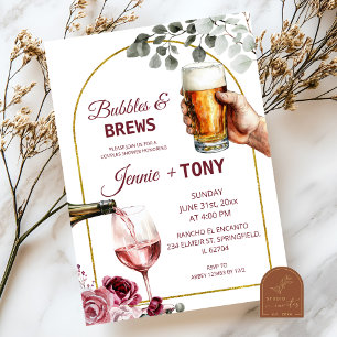 Bellen en Brouwsels Koppels Bruisparty Kaart