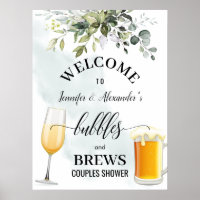 Bellen en Drankjes Welkom Bord