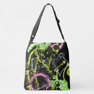 Bellen en kleuren 's nachts crossbody tas