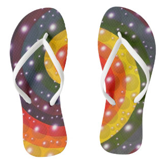 Bellen en Parels Regenboog Draai FlipFlops Teenslippers