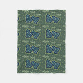 Bellen in het jaar fleece deken (Voorkant)