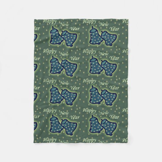 Bellen in het jaar fleece deken (Voorkant)