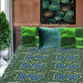 Bellen in het jaar fleece deken