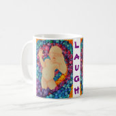 bellen lachen koffiemok (Voorkant links)
