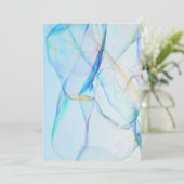 Bellen lucht achtergrond veel bellen dank je kaart (Staand voorkant)