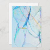 Bellen lucht achtergrond veel bellen dank je kaart (Voorkant / Achterkant)