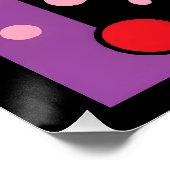 Bellen omhoog perfect poster (Hoek)
