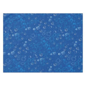 Bellen patroon 01 Blauw BG Tafelkleed (Voorkant (Horizontaal))