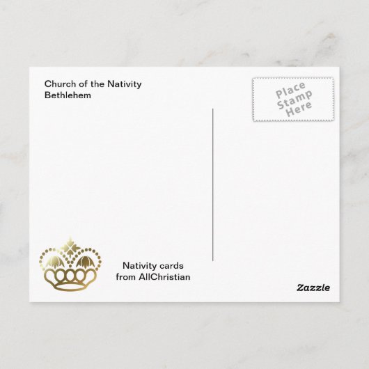 Bellen van Bethlehem Briefkaart (Achterkant)