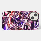 Bellen van gekleurd glas of edelstenen? iPhone hoesje (Achterkant horizontaal)