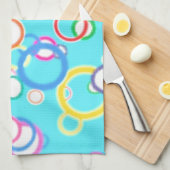 BELLEN VAN HET BAD VAN HET BABY DE BLAUWE THEEDOEK (Quarter Fold)