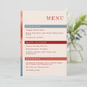 Bellen van Liefde: Simpele Sprookjeshuwelijk Menu (Staand voorkant)