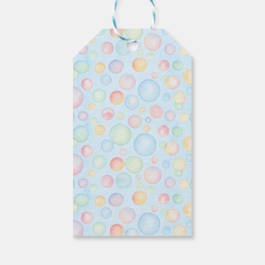 Bellen & Vinnen Kinderverjaardag Cadeaulabel (Achterkant)