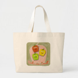 Bellen zijn goed grote tote bag