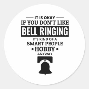 Bellenbel bellenring Bells Tower Campanology Ronde Sticker