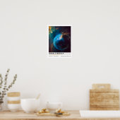 Bellennevel Ruimte Onderwijs Poster (Keuken)