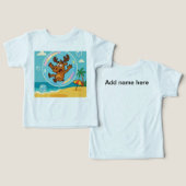 Bellenprobleem – Grappige zomermaillot voor kinder (Ontwerp Voorkant & Achterkant)