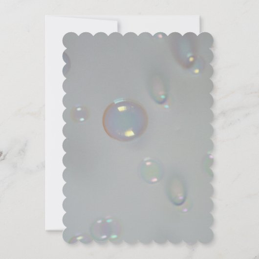 Bellentijd Bruiloft Kaart (Achterkant)