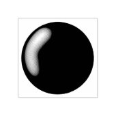 bellenzegel rubberstempel (Afrduk)