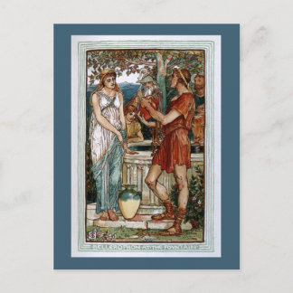 Bellerophon in de fontein briefkaart