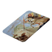 Bellerophon, met Pegasus, die de Chimera slacht, Magneet (Linkerzijde)