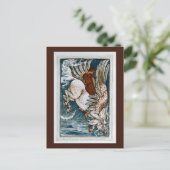 Bellerophon op Pegasus Briefkaart (Staand voorkant)