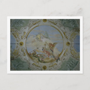 Bellerophon Riding Pegasus, c.1746-47 (fresco) Briefkaart