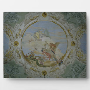 Bellerophon Riding Pegasus, c.1746-47 (fresco) Fotoplaat