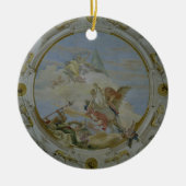 Bellerophon Riding Pegasus, c.1746-47 (fresco) Keramisch Ornament (Voorkant)