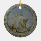 Bellerophon Riding Pegasus, c.1746-47 (fresco) Keramisch Ornament (Achterkant)