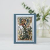 Bellerophon slaapt in de Chimera Briefkaart (Staand voorkant)