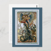 Bellerophon slaapt in de Chimera Briefkaart (Voorkant / Achterkant)