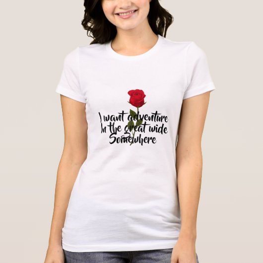 Belle's avontuuridee t-shirt (Voorkant)