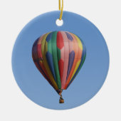 BelleStar Hot Air ballonkerst Keramisch Ornament (Voorkant)
