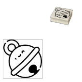 belletje rubberstempel (Gestempeld)